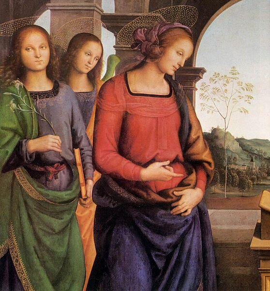 Pietro Perugino The Vision of St Bernard China oil painting art